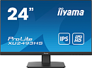 23,8" Iiyama ProLite XU2493HS-B4 1920x1080@75Гц IPS LED 16:9 4ms VGA HDMI DP 80M:1 1000:1 178/178 250cd Tilt Speakers Black