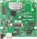Маршрутизатор MIKROTIK RouterBOARD 911G with 600Mhz Atheros CPU, 64MB RAM, 1xGigabit LAN, built-in 2.4Ghz 802.11b/g/n 2x2 two chain wireless, 2xMMCX connectors, Rou