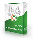 NANO Антивирус Pro бизнес-лицензия от 1 до 19 ПК (стоимость лицензии на 1 ПК за 1 год)