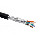 EUROLAN 19C-TA-09BL-R500 Кабель категории 6A, U/FTP, 4 пары, нг(A)-HF, индивидуально экранированные пары, внешней/внутренней прокладки, черный, катушк