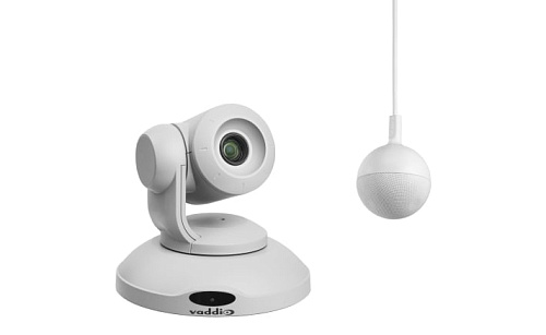Комплект с камерой ConferenceSHOT AV Bundle - CeilingMIC 1 [999-99950-801W] Vaddio [999-99950-801W] (без акустики, белый)