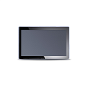 Промышленный монитор Axiomtek P624-C-DC, дисплей 23.8" FHD (450 Нит) с проекционно-ёмкостным экраном. IP65 (передняя панель), Видеоинтерфейсы VGA, HD