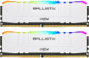Память оперативная Crucial 64GB Kit (32GBx2) DDR4 3200MT/s CL16 Unbuffered DIMM 288 pin Ballistix White RGB