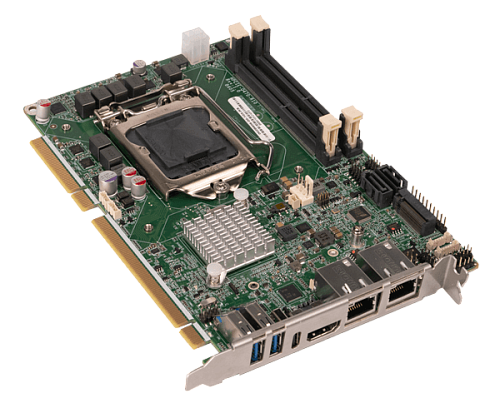 Плата половинного размера HPCIE-Q470,