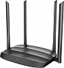 Роутер беспроводной Digma DWR-AC1201 AC1200 10/100BASE-TX черный