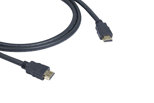 Кабель HDMI [97-11213006] Kramer Electronics [CLS-HM/HM/ETH-6] HDMI-HDMI (Вилка - Вилка) малодымный, без галогеноводородов) c Ethernet (v 1.4), 1.8 м