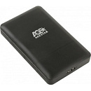 Корпус AGESTAR 3UBCP3 (BLACK) USB 3.0 Внешний 2.5" SATAIII HDD/SSD USB 3.0, пластик, черный, безвинтовая конструкция