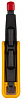 Инструмент Hyperline HT-304 для разделки контактов (упак:1шт) черный/желтый