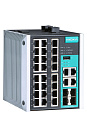 Управляемый коммутатор Gigabit Ethernet c портами 24 x 10/100BaseT(X), 4 x 10/100/1000BaseT(X) или 100/1000BaseSFP, с питанием 110/220 В пост./перем.,