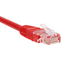 Патчкорд литой "Telecom" UTP кат.5е 2,0м красный [NA102-R-2M]