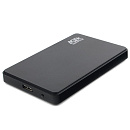 Корпус AGESTAR 3UB2P2 USB 3.0 Внешний 2.5" SATAIII HDD/SSD 3UB2P2 (BLACK) пластик, чёрный. UASP