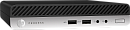 Компьютер/ HP ProDesk 400 G5 DM Intel Core i3 9100T(3.1Ghz)/8192Mb/256PCISSDGb/noDVD/war 1y/W10Pro + Mini Vertical Chassis Stand, VGA Port