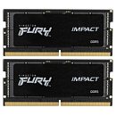 Память оперативная/ Kingston 32GB 5600MHz DDR5 CL40 SODIMM (Kit of 2) FURY Impact