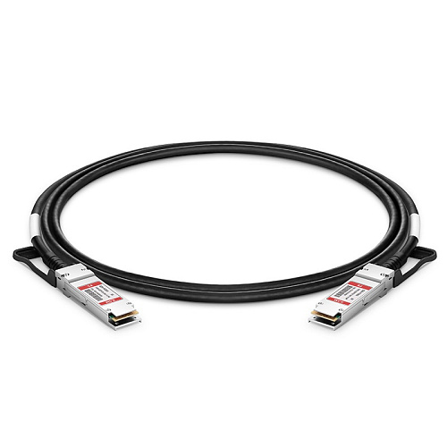Твинаксиальный медный кабель/ 0.5m (2ft) FS for Mellanox MCP1600-C0005 Compatible 100G QSFP28 Passive Direct Attach Copper Twinax Cable