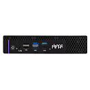 Hiper FT20-i3141R8N2R6BWP Мини-ПК Core i3 14100/8ГБ /256ГБ NVMe/Intel UHD Graphics 730/Gigabit Ethernet/Wi-Fi 6 - Realtek RTL8852B/Bluetooth 5.2/Чёрны