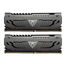 Модуль памяти PATRIOT Viper Steel Gaming DDR4 Общий объём памяти 16Гб Module capacity 8Гб Количество 2 3866 МГц Множитель частоты шины 18 1.35 В PVS41