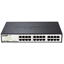 Коммутатор D-LINK DGS-1024D/I1A Неуправляемый с 24 портами 10/100/1000Base-T