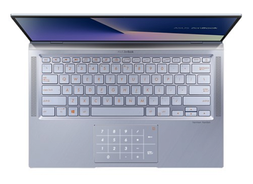 Ноутбук ASUS Zenbook 14 UX431FA-AM044 Core i7 8565U/16Gb/512GB SSD M2 Nvme/Intel UHD 620/14"FHD IPS AG(1920x1080)/WiFi/BT/Cam/4 way speakers/DOS/Illum KB/1,49