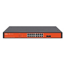 WI-PCES318GF настраиваемый PoE 250Вт, порты 16 PoE GE + 2 SFP, Easy Smart