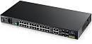 Коммутатор Zyxel Networks L2 Zyxel MGS3520-28, rack 19", 24xGE, 4xCombo (SFP/RJ-45), питание AC/DC 12B