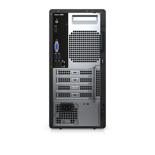 Персональный компьютер Dell Vostro 3888 Dell Vostro 3888 MT Intel Core i5 10400(2.9Ghz)/8 GB/SSD 256GB/DVD-RW/UHD 630/BT/WiFi/MCR/1y NBD/black/Linux