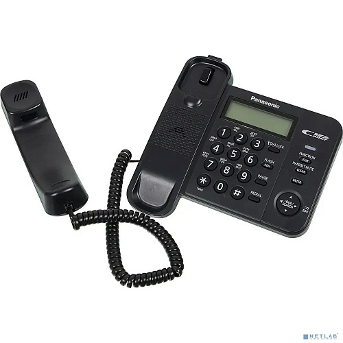 Panasonic KX-TS2356RUB (черный) {АОН,Caller ID,ЖКД,блокировка набора,выключение микрофона}