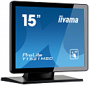 Монитор Iiyama 15" T1521MSC-B1 черный TN LED 8ms 4:3 M/M матовая 800:1 370cd 170гр/160гр 1024x768 D-Sub HD READY USB Touch 3.5кг
