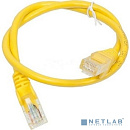 Патч-корд Lanmaster UTP LAN-PC45/U5E-2.0-YL вилка RJ-45-вилка RJ-45 кат.5е 2м желтый LSZH (уп.:1шт)