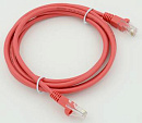 Патч-корд cat.5E molded 2м красный RJ-45 (m)-RJ-45 (m) (упак.:1шт)