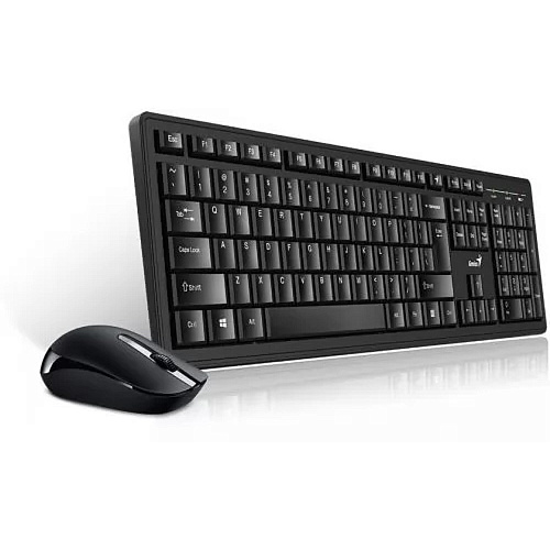 Клавиатура + мышь Genius Smart KM-8200 (Dual color) {USB,1 мини-ресивер на оба устройства,104 кл кнопка SmartGenius, мембранная,800-1600 DPI} [313400
