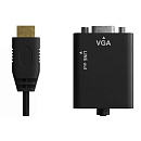 Exegate EX294720RUS Кабель-переходник HDMI-VGA ExeGate EX-HDMIM-VGAM-3.5JackS-3.0 (19M/15M+3.5mm Jack M, 3м) Преобразователь цифрового HDMI сигнала в