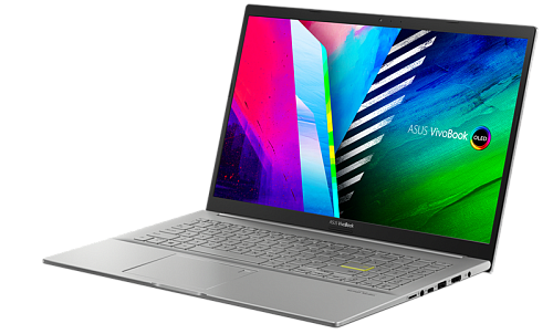 ASUS VivoBook 15 K513EA-L1897W Intel Core I7-1165G7/16Gb/512Gb SSD/15.6" FHD OLED (1920x1080)/WiFi /BT/Cam/ILLUMINATED KB/Windows 11 Home/1.8Kg/ SILVE