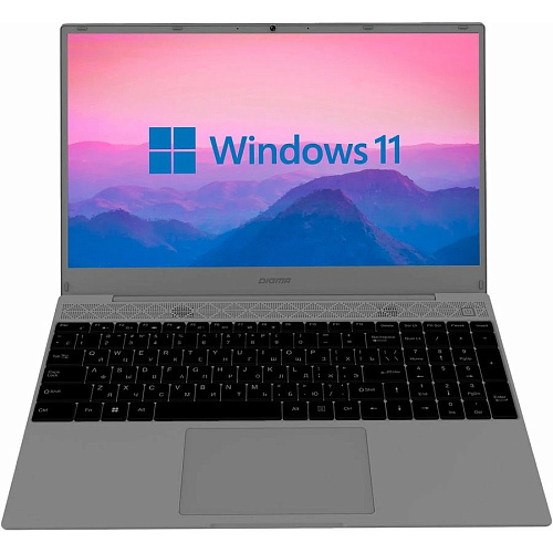 DIGMA EVE 15 C423 [DN15N5-8CXW04] серый космос 15.6" {FHD IPS/Pen N5030/8GB/256GB SSD/W11pro}