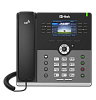 IP-телефон Hitek Гигабитный цветной , до 12 SIP-аккаунтов, ЖКД 3.5" TFT 480*320 пикс., HD-звук, 12 прогр. клав., BLF/BLA, Bluetooth, WiFi, PoE, БП в комплект