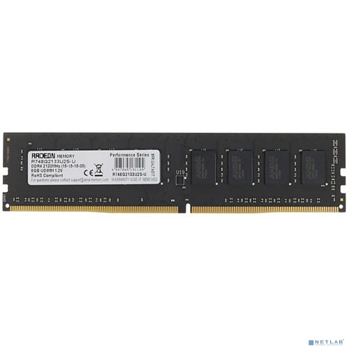 AMD DDR4 DIMM 8GB R748G2133U2S-U 2133MHz