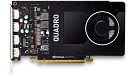 Видеокарта VGA PNY NVIDIA Quadro P2200, 5 GB GDDR5x/160 bit, PCI Express 3.0 x16, 4×DP1.4 БЕЗ АКСЕССУАРОВ