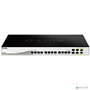 D-Link DXS-1210-16TC/A2A PROJ Настраиваемый L2+ коммутатор с 12 портами 10GBase-T, 2 портами 10GBase-X SFP+ и 2 комбо-портами 10GBase-T/SFP+