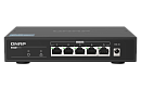 Коммутатор неуправляемый 2,5 Гбит/с с 5 портами RJ-45, пропускная способность до 25 Гбит/с