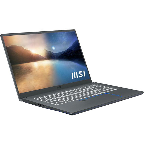 Ноутбук MSI Prestige 15 A11UC-066RU 15.6"(1920x1080 (матовый) IPS)/Intel Core i7 1195G7(2.9Ghz)/16384Mb/1024PCISSDGb/noDVD/Ext:nVidia GeForce RTX3050