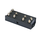 Разветвитель OSNOVO D-H108 Разветвитель видеосигнала HDCVI/HDTVI/AHD (1вх./8вых.). Максимальное разрешение 1080р. Полоса пропускания сигнала до 350 МГ