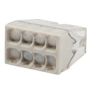 Rexant 07-5230 Экспресс-клемма с пастой СМК 2273-248, 8-проводная 0.5-2.5 мм?, прозрачная (50 шт./уп.)