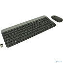 920-009206 Logitech Клавиатура + мышь MK470 GRAPHITE оригинальная заводская гравировка RU/LAT
