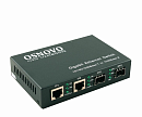 Коммутатор Gigabit Ethernet OSNOVO SW-70202 Неуправляемый коммутатор Gigabit Ethernet на 4 порта. Порты: 2 x GE (10/100/1000Base-T), 2 x GE SFP (1000B