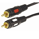 Rexant (17-0143) Шнур 2RCA Plug - 2RCA Plug 1.5М (GOLD)