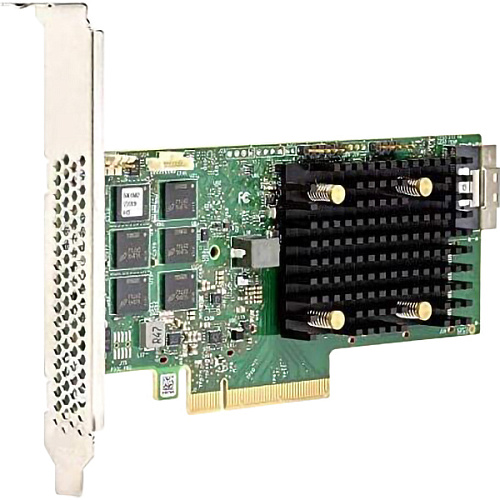 Контроллер LSI Контроллер/ MegaRAID SAS 9560-8I SGL (8-Port Int., 12Gb/s SAS/SATA/PCIe (NVMe), PCIe 4.0, 4GB DDR4)