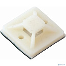 Rexant (07-2020-1) Площадка самоклеящаяся 20х20 мм, белая (10 шт/уп)