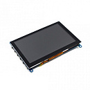 Модуль дисплея ACD18-RA417 Waveshare 5" емкостной сенсорный дисплей без корпуса, 800*480 TFT матрица, вход HDMI, питание по USB, для Raspberry Pi