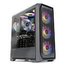 Корпус ZALMAN N5 MF, ATX, BLACK, WINDOW, 2xCombo (3.5” or 2.5”), 4x2.5", 2xUSB2.0, 1xUSB3.0, FRONT 3x120mm RGB, REAR 1x120mm RGB