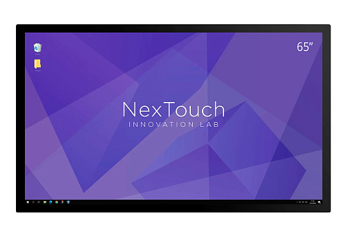 Интерактивный комплекс [IFCNV1PNT65] Nextouch [NextPanel 65P] 65", 4К (3840*2160), 370 кд/м2, 4000:1, PCAP, 10 мс, 20 касаний, Wi-Fi, Android.