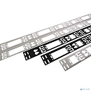 ЦМО Вертикальный кабельный органайзер в шкаф, ширина 75 мм 42U (ВКО-М-42.75)